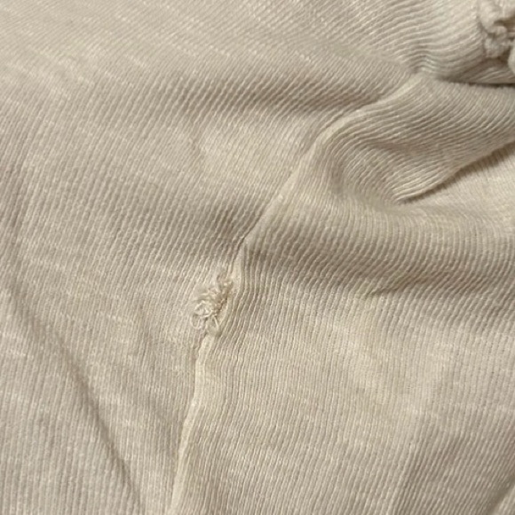 Lauren Conrad Top Women’s Plus 2X Cream Dolman Long Sleeve Blouse Cottagecore - Picture 7 of 7